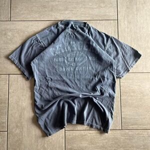 San Diego Chargers Vintage Style Washed Graphic Tee Charcoal Grey Shirt